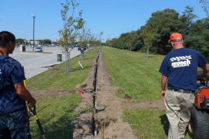 sprinkler installation 5